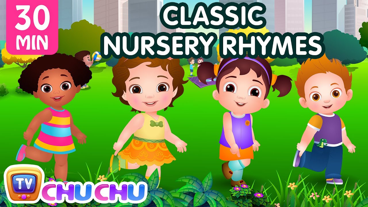 ChuChu TV Classics - Head, Shoulders, Knees & Toes Exercise Song + More Popular Baby Nursery Rhymes img