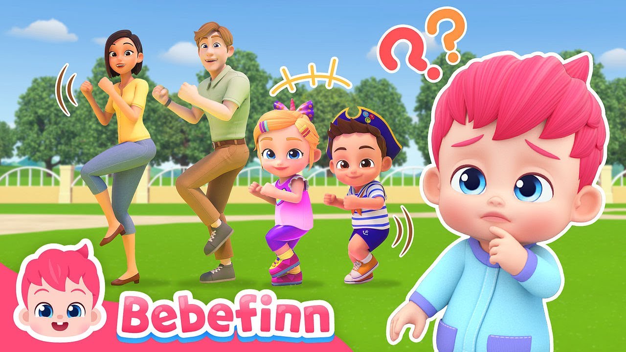 Walking WalkingㅣNursery Rhymes for KidsㅣDance along Bebefinn img